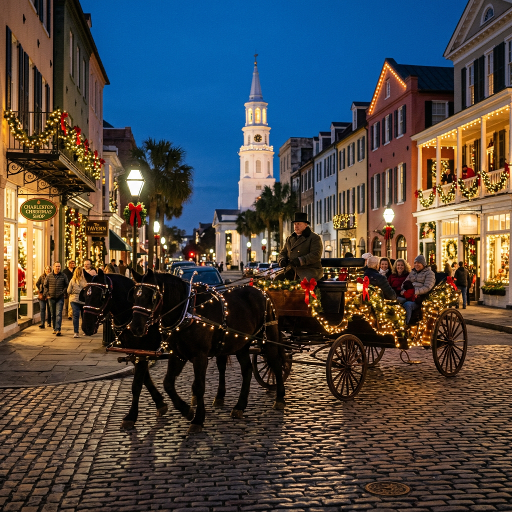 An Enchanting Christmas in Charleston, SC